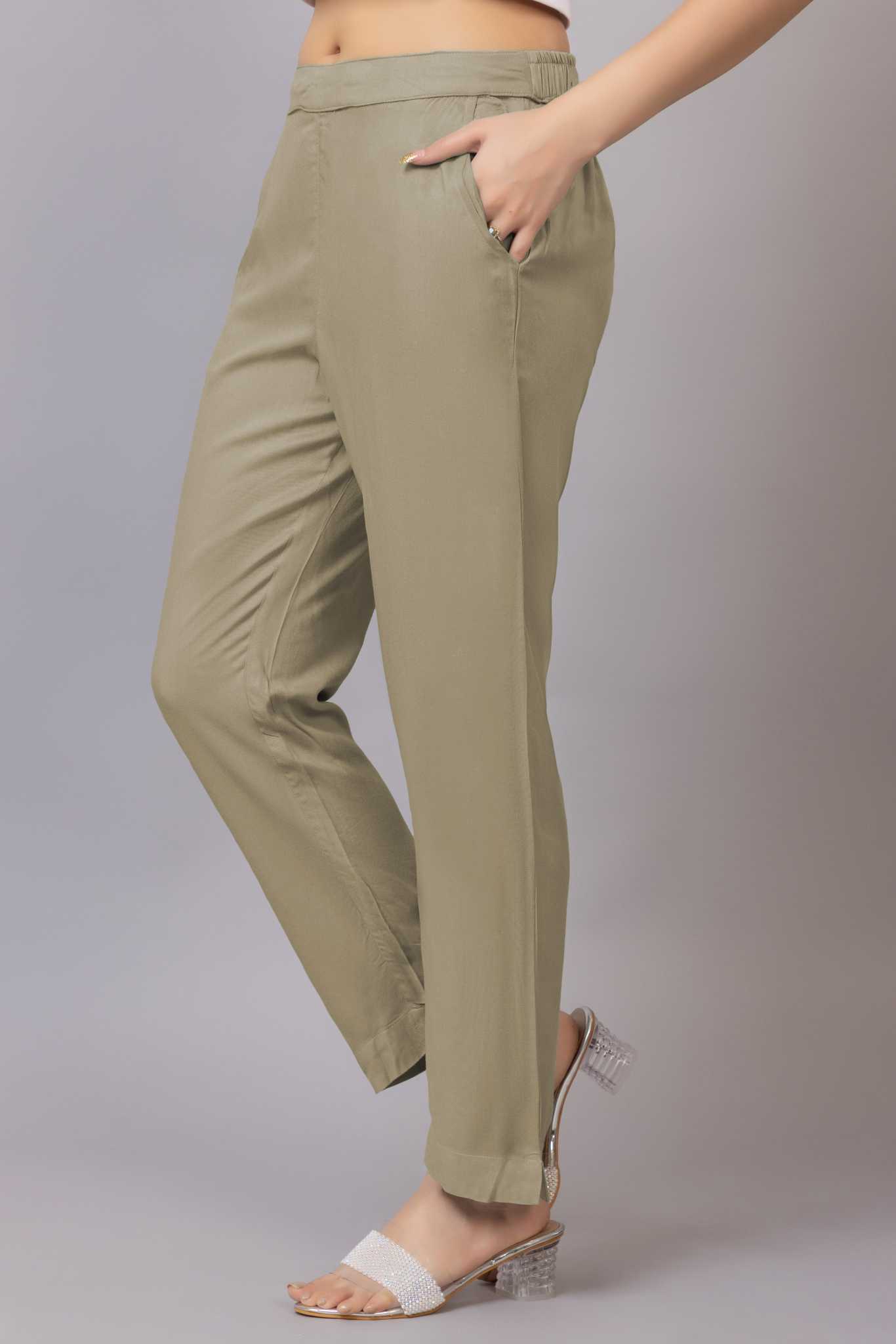 Tea leaf rayon pant [ 100% Rayon, Liva Certified ]