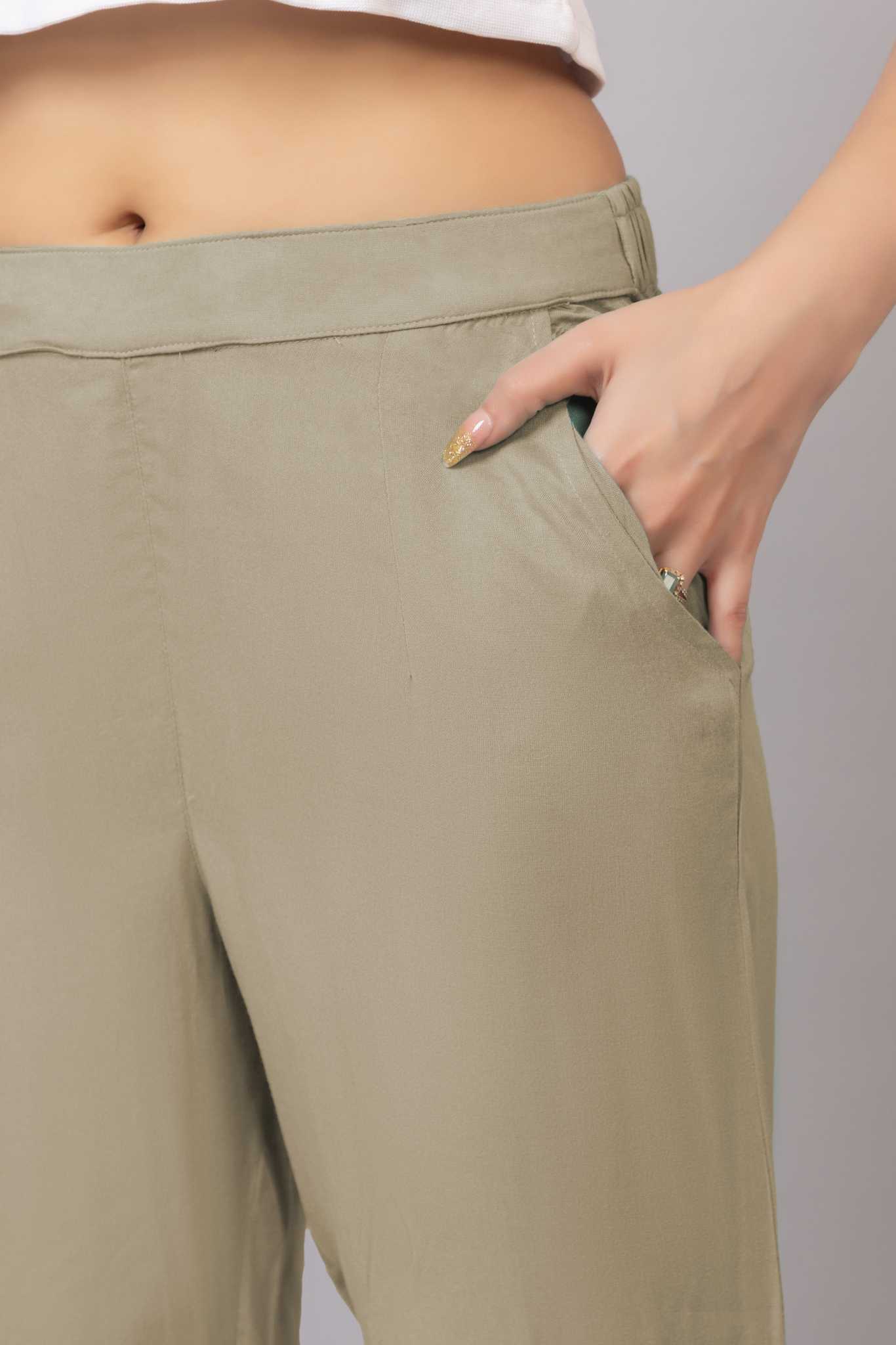 Tea leaf rayon pant [ 100% Rayon, Liva Certified ]