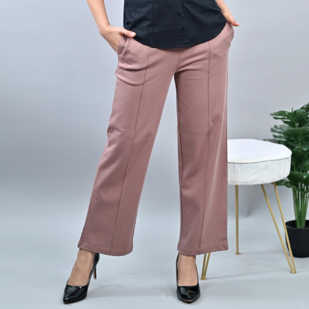 Cairo stretchable biowash USA HQ cotton extra flare fit pant with superior elastic belt.