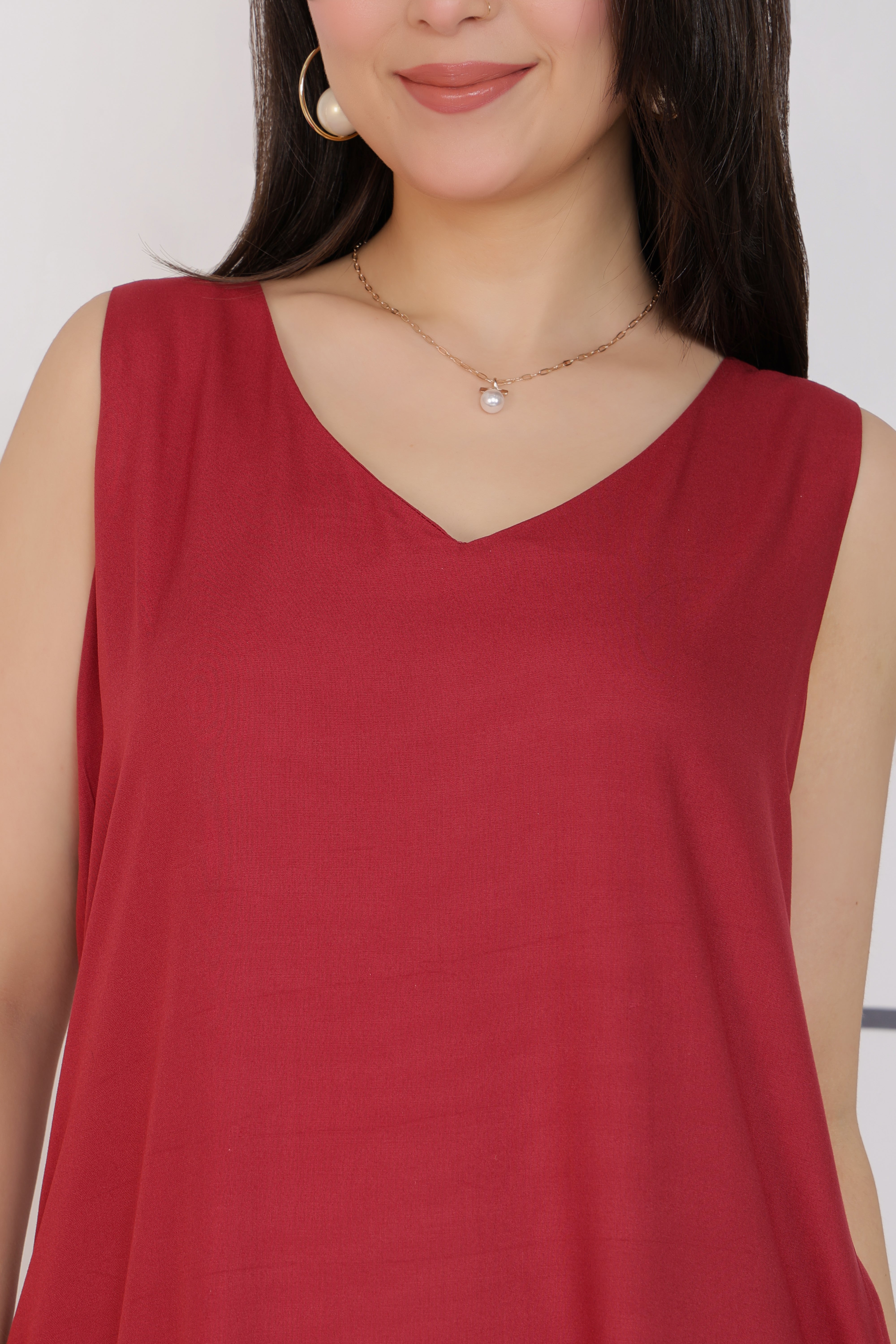 Onion rayon line dress with pocket [ Premium 100% Rayon, Liva Certified ]