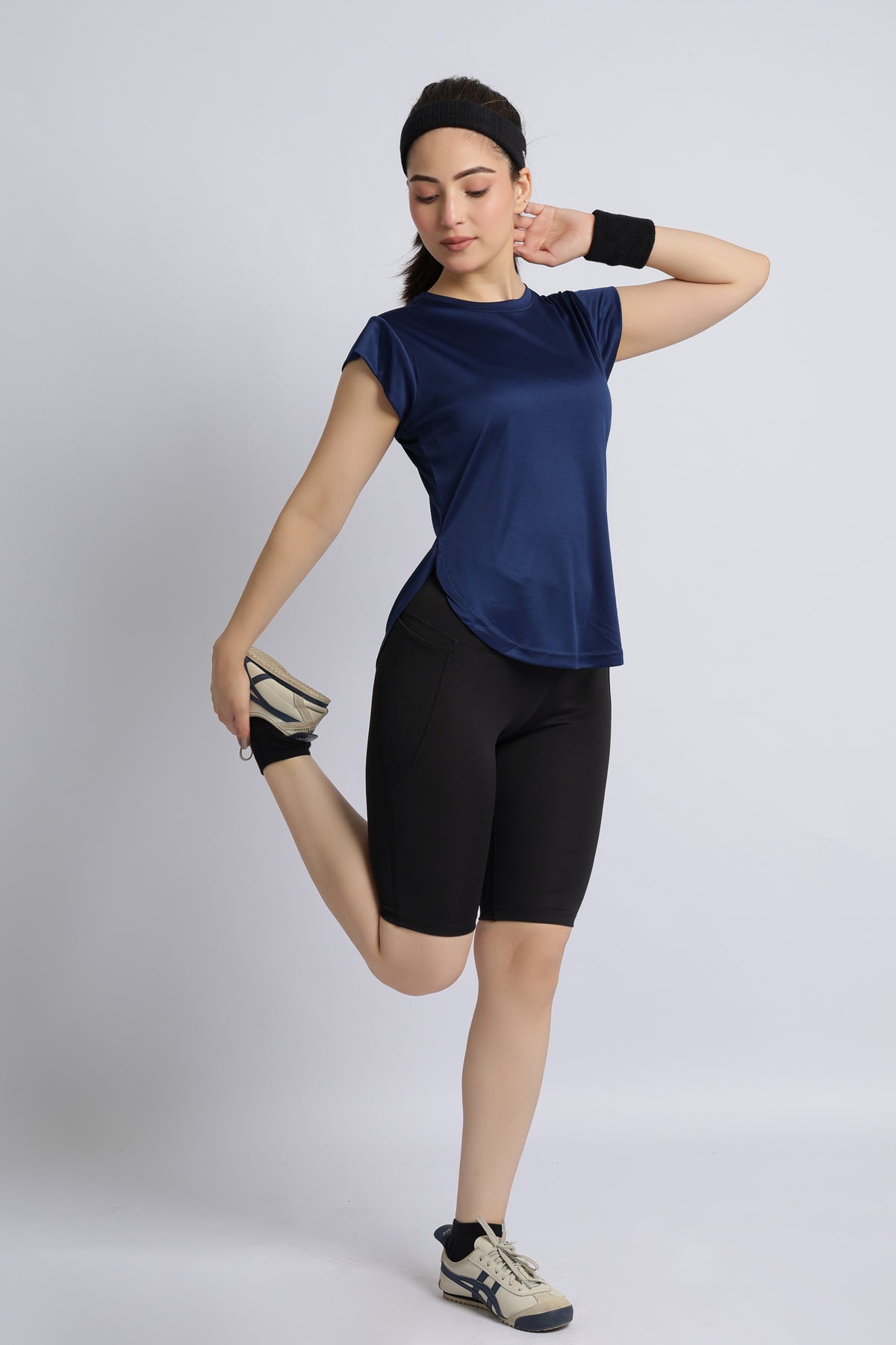 Navy active style tshirt