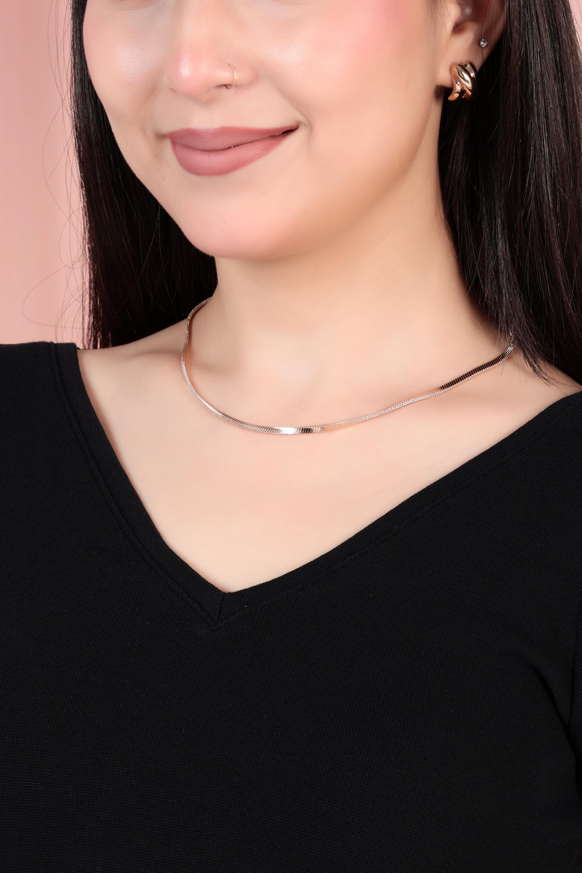Black Rib V Neck Half Sleeve Blouse [ 100% USA HQ Cotton, 280 GSM non transparent fabric ]