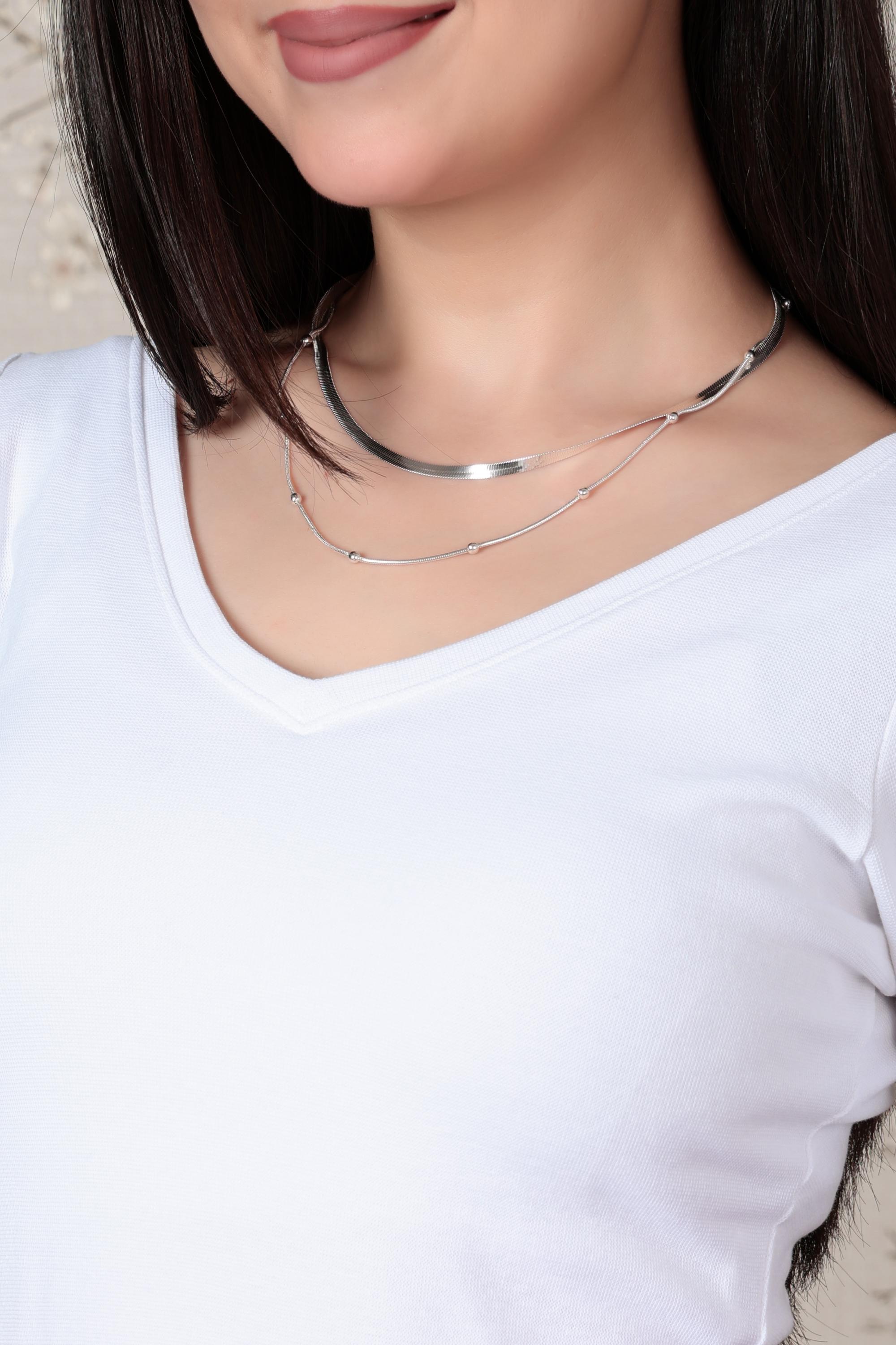 White Rib V Neck Half Sleeve Blouse [ 100% USA HQ Cotton, 280 GSM non transparent fabric ]