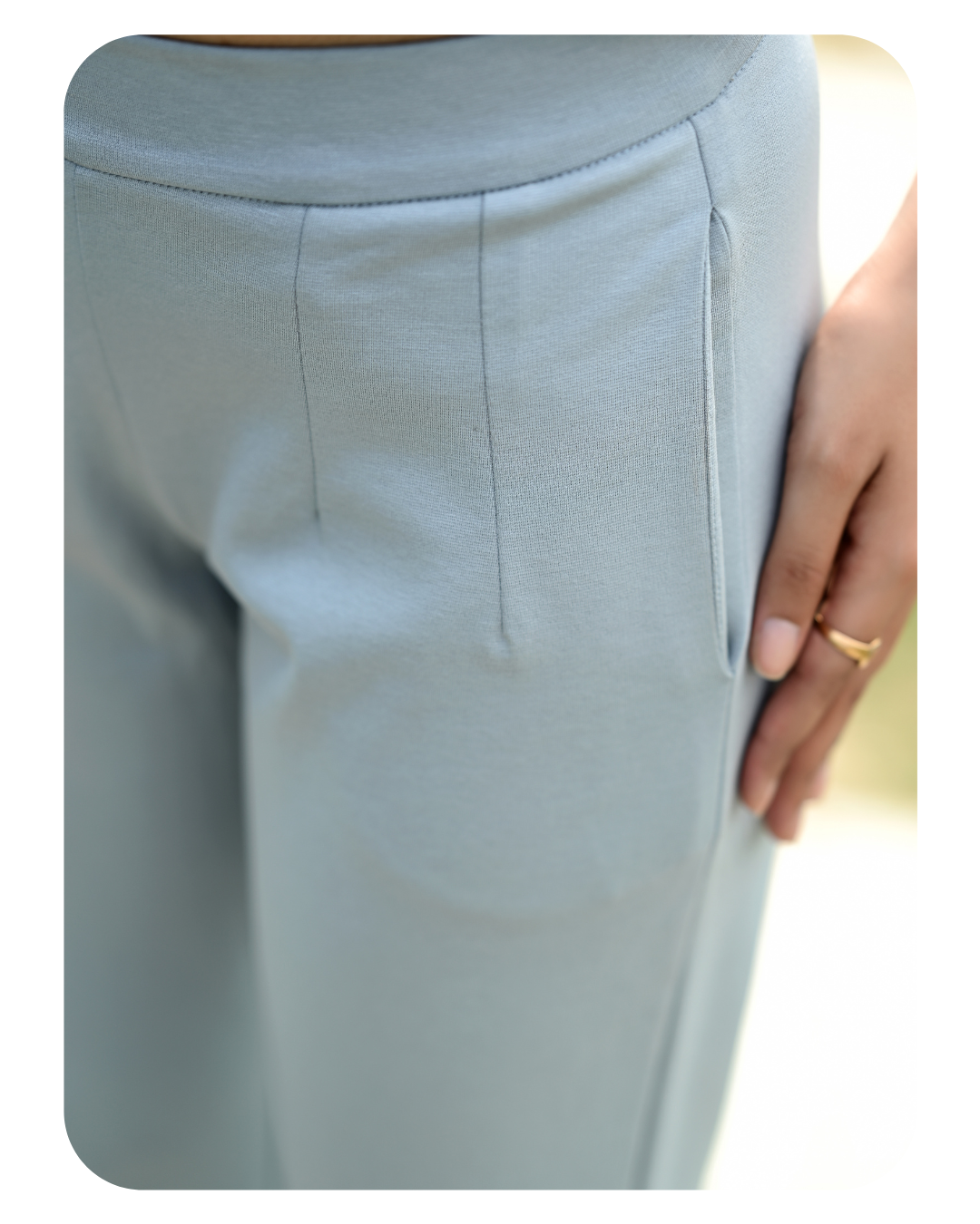 Grape Extra Flare Fit Pants Trousers For Women Casual And Office Wear grape-extra-flare-fit-pants-trousers-for-women-casual-and-office-wear