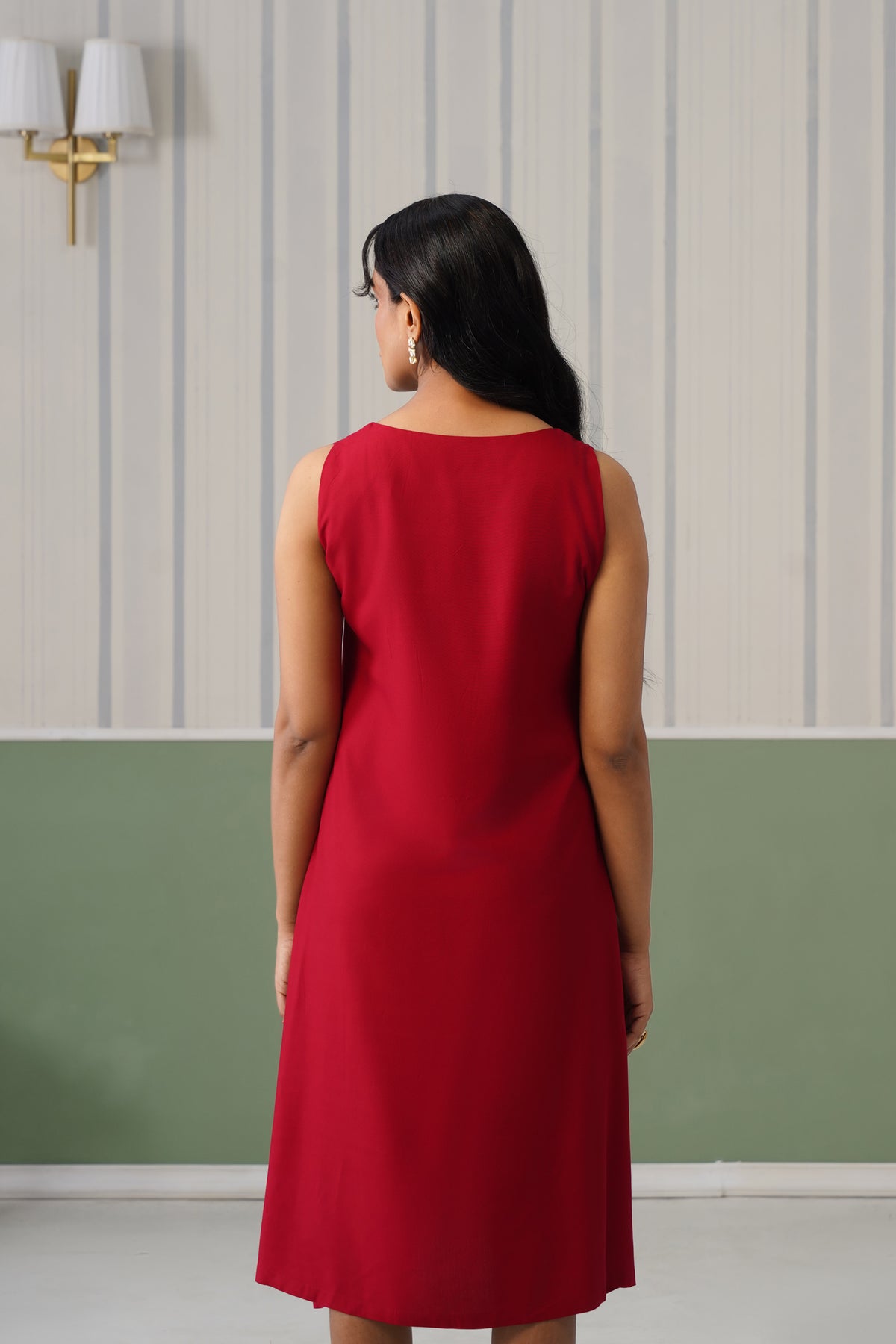 Onion rayon line dress with pocket [ Premium 100% Rayon, Liva Certified ]