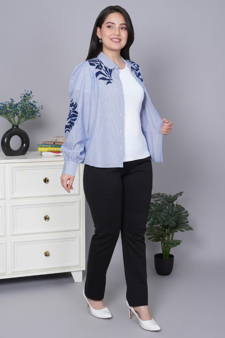 White Stretchable Rib T Shirt [ 100% USA HQ Cotton, 280 GSM non transparent fabric ]
