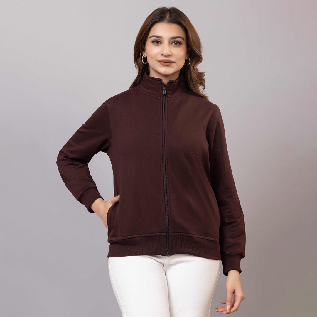 Coffee winter warm sweatshirt with ultimate comfort
