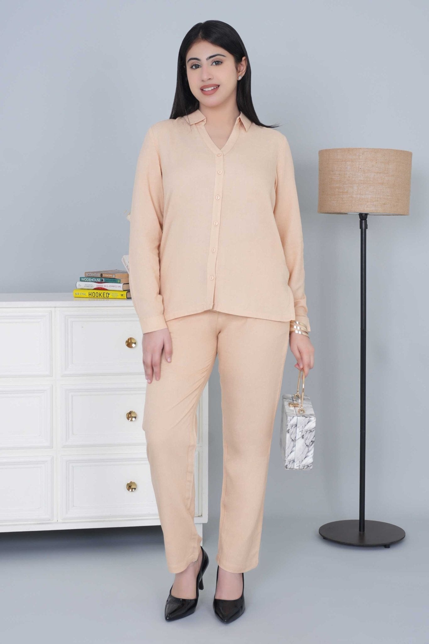 Beige cotton linen shirts - Linen shirts