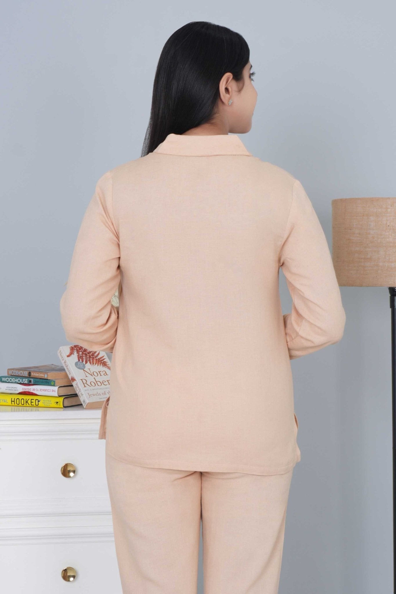 Beige cotton linen shirts - Linen shirts