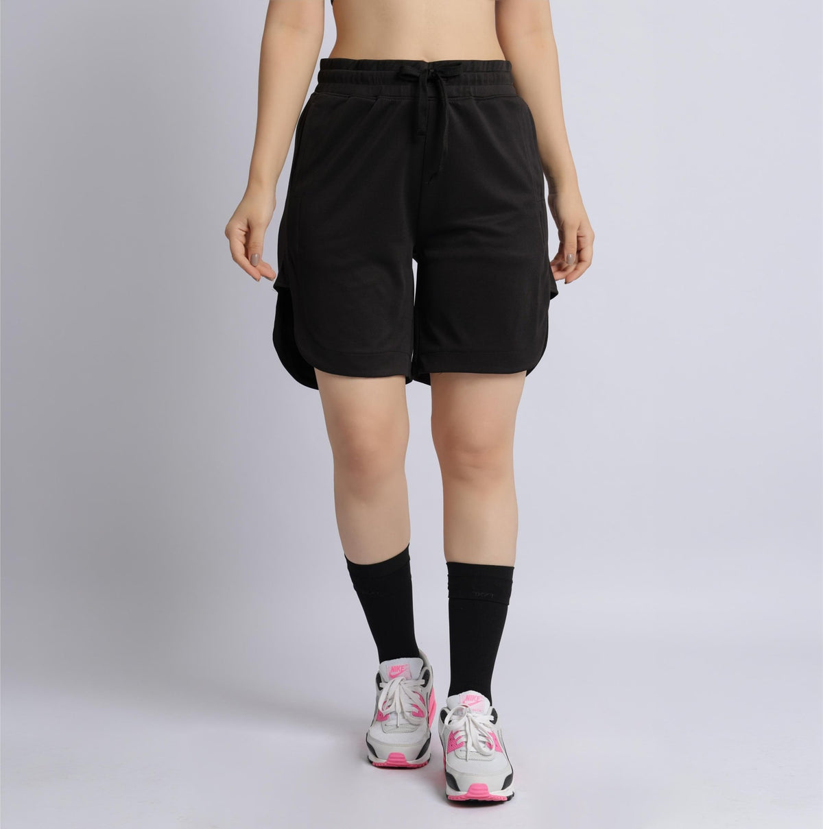 Black active easymove shorts -Active easymove shorts