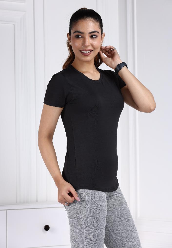 Black Active T Shirt - Active t shirt