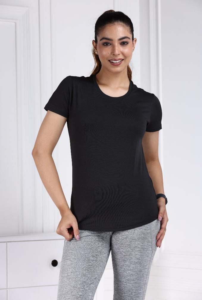 Black Active T Shirt - Active t shirt