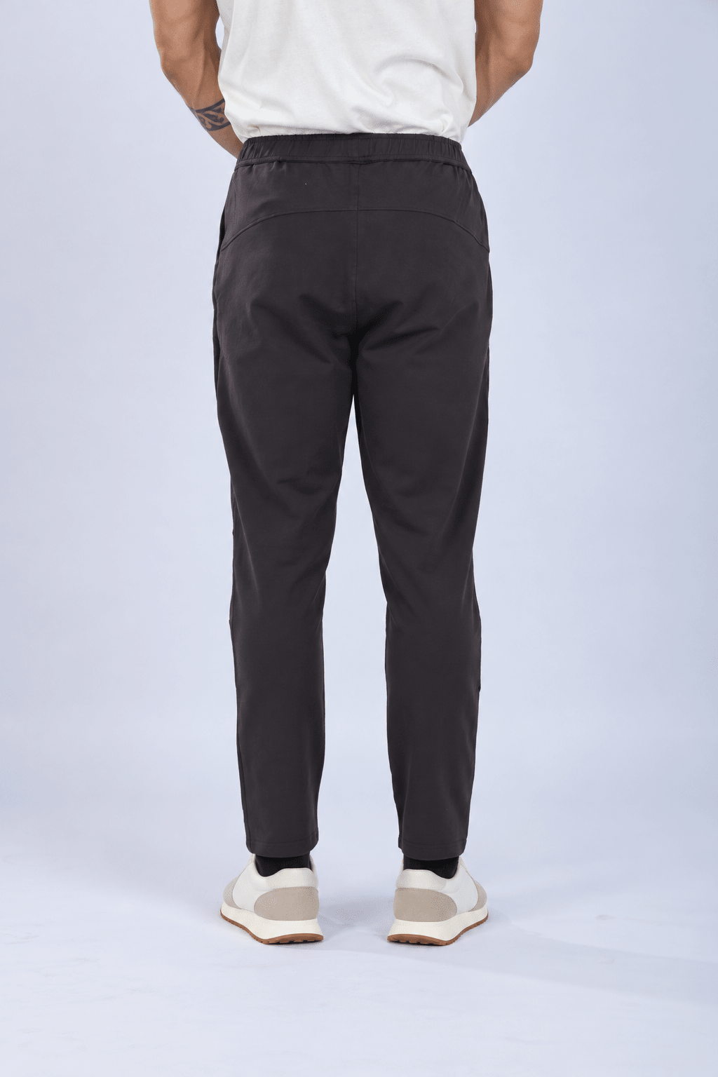 Black all day bottom with extra comfort. [100% Cotton Lycra] -