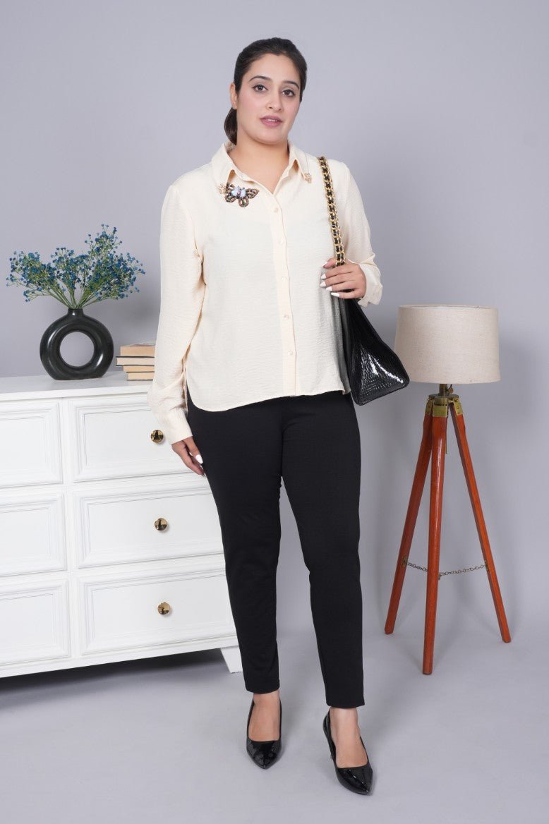 Black cotton legging - Cotton legging