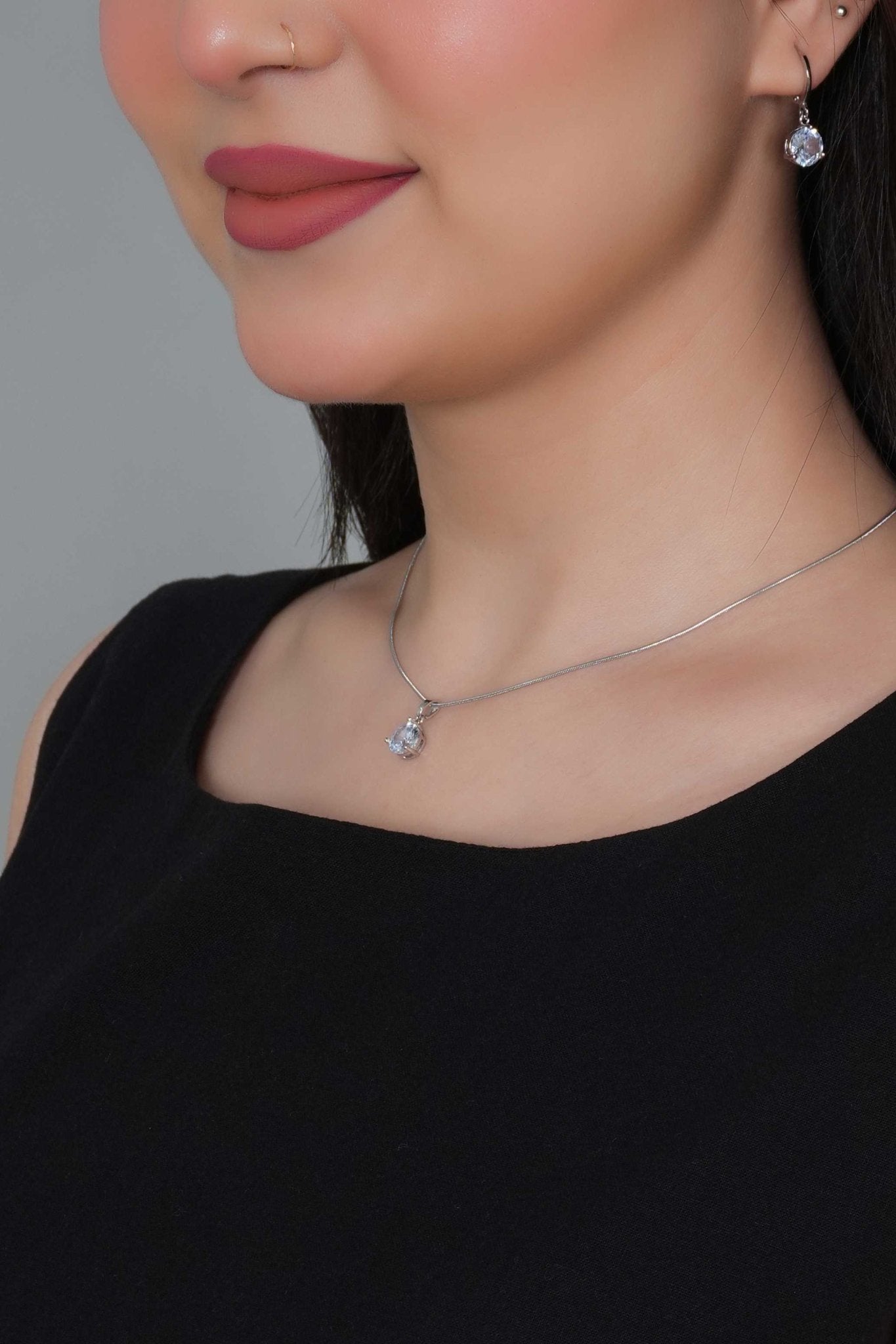 Black cotton midi dress [100% pure cotton] - Cotton midi dress