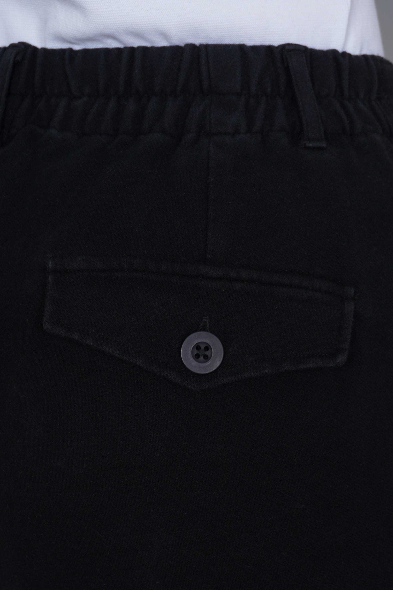 Black denim straight pant - Denim straight Pants