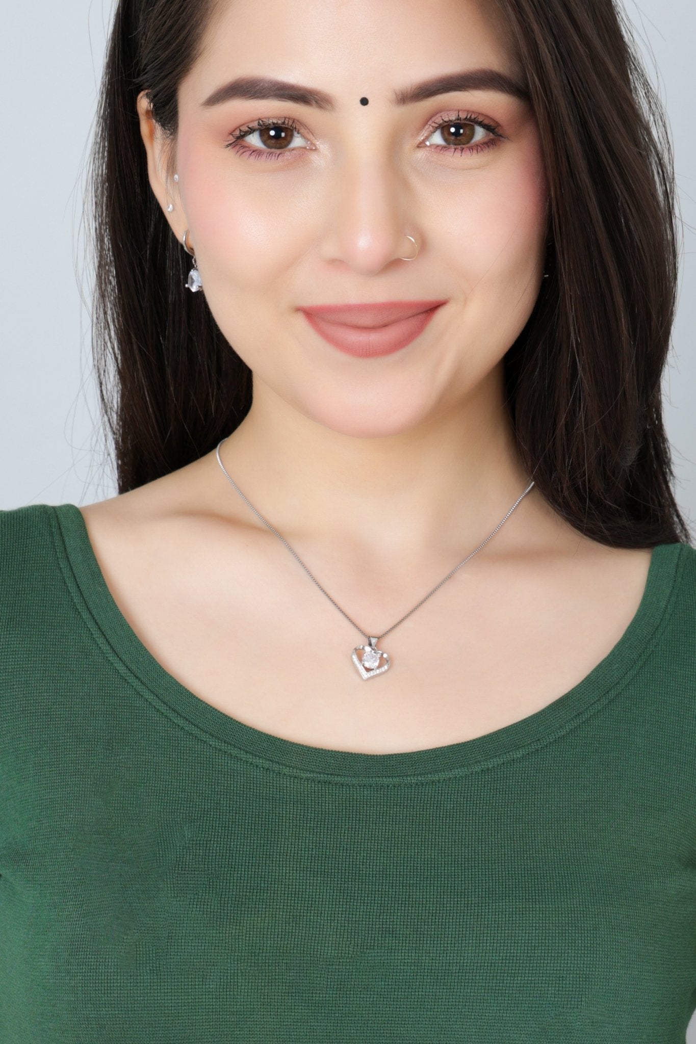 Bottle Green Rib Roundneck Half Sleeve Blouse [ 100% USA HQ Cotton, 280 GSM non transparent fabric ] - Rib blouse