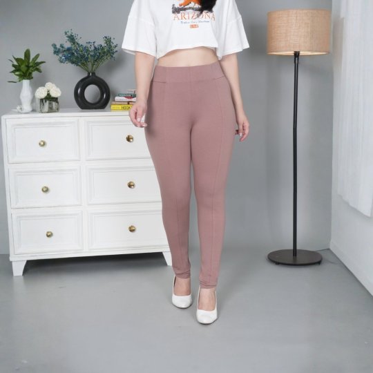 Cairo stretchable biowash USA HQ cotton jegging pant with superior elastic belt. - Milano jegging pants