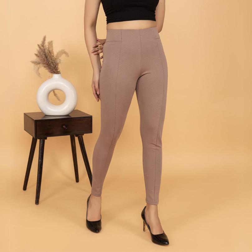 Cairo stretchable biowash USA HQ cotton jegging pant with superior elastic belt. - Milano jegging pants