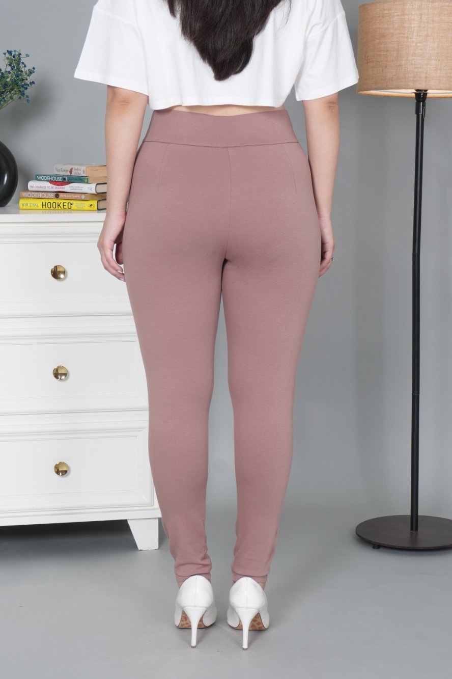 Cairo stretchable biowash USA HQ cotton jegging pant with superior elastic belt. - Milano jegging pants