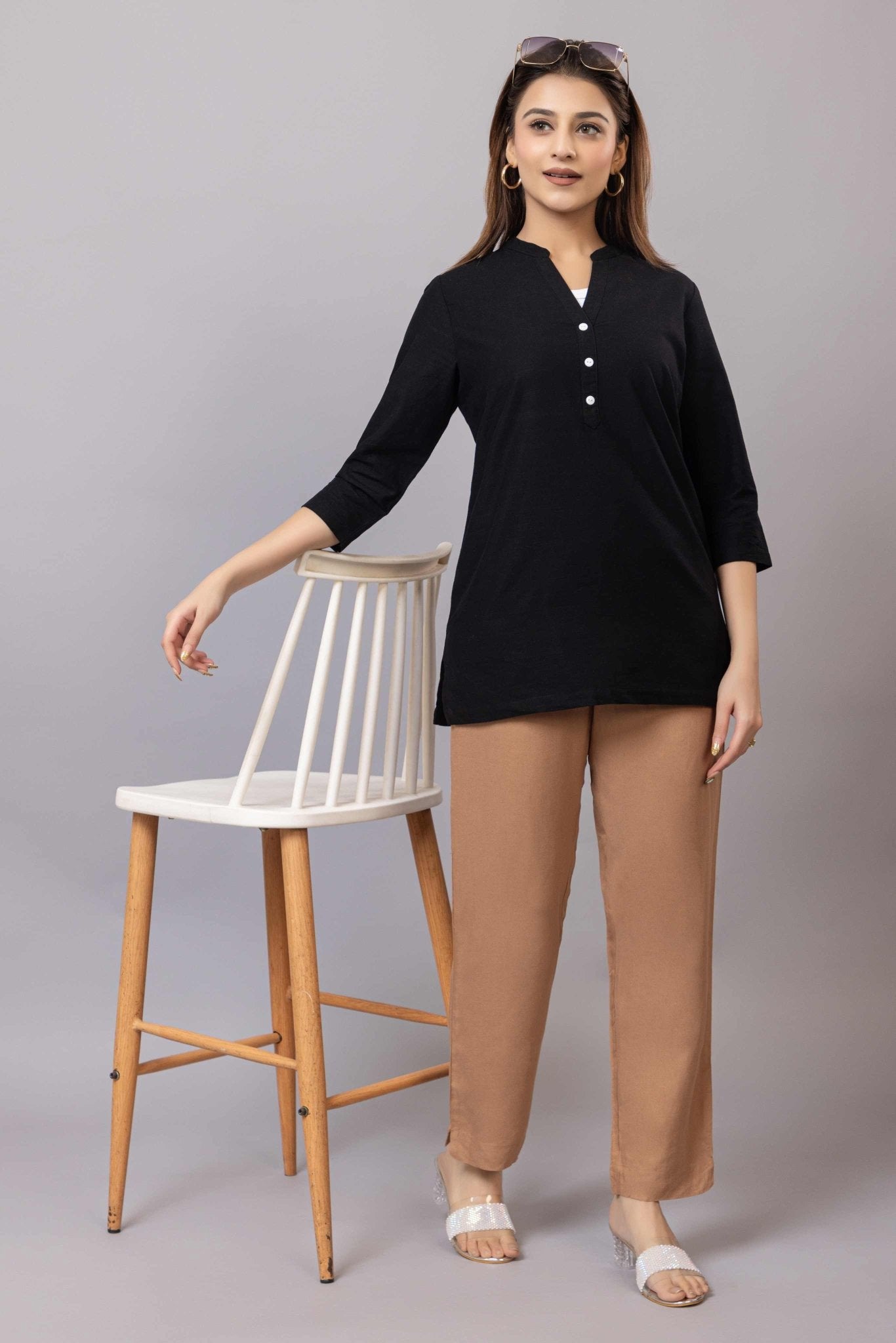 Camel rayon pant [ 100% Rayon, Liva Certified ] - Rayon pants