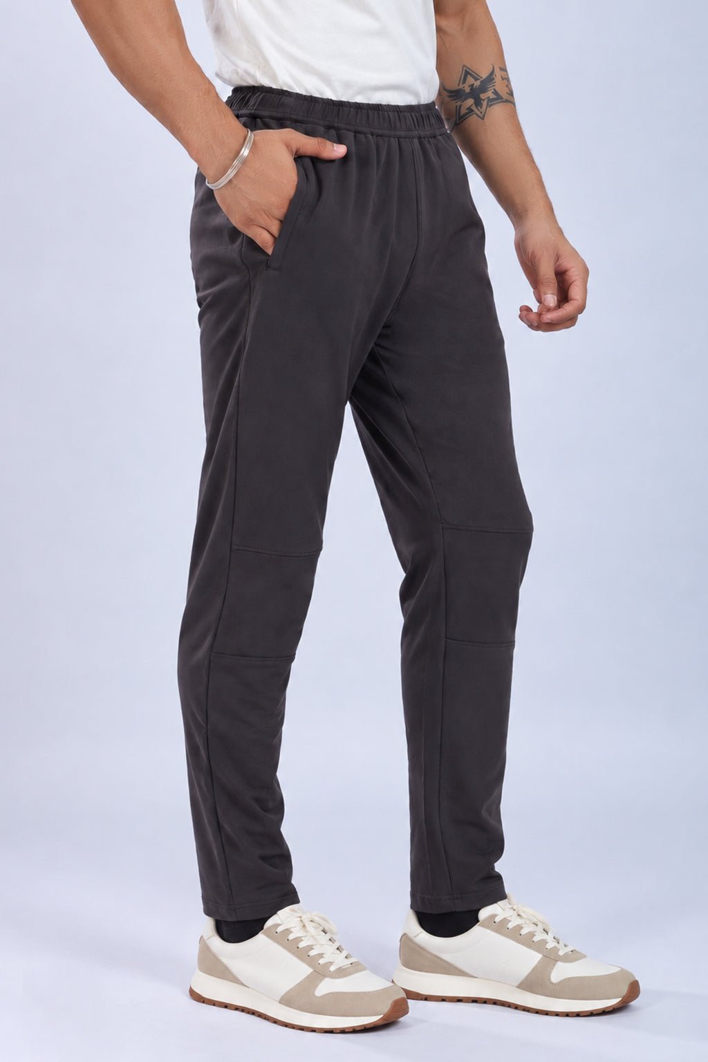 Charcoal all day bottom with extra comfort. [100% Cotton Lycra] -
