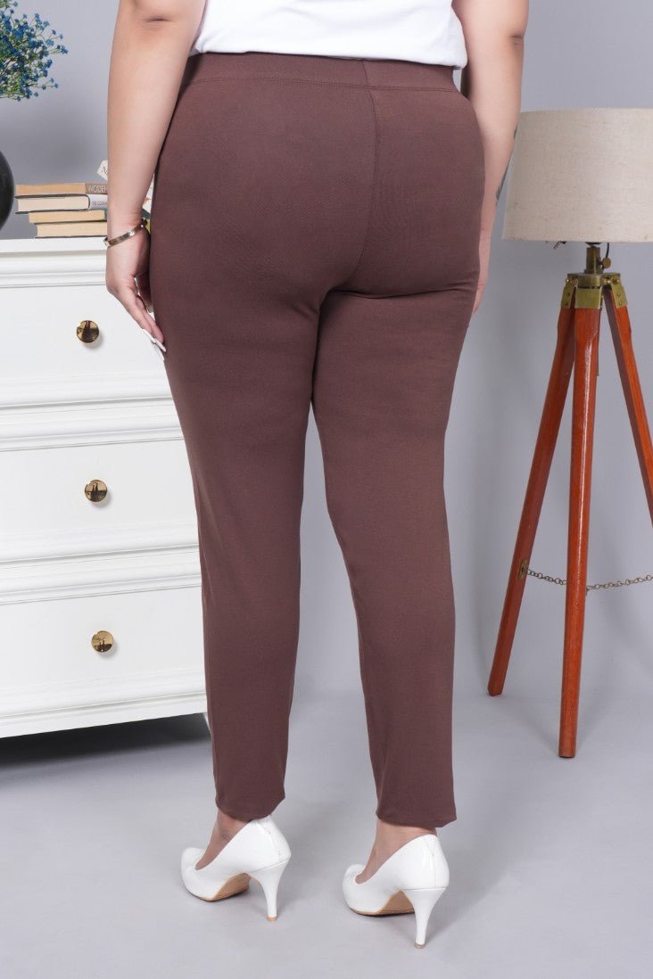 Coffee bean cotton legging - Cotton leggings