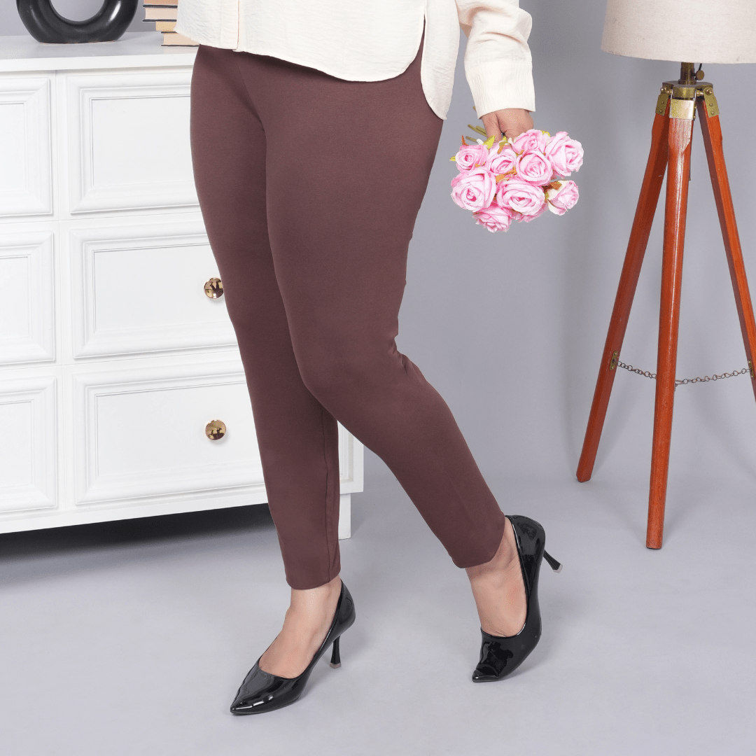 Coffee bean cotton legging - Cotton leggings