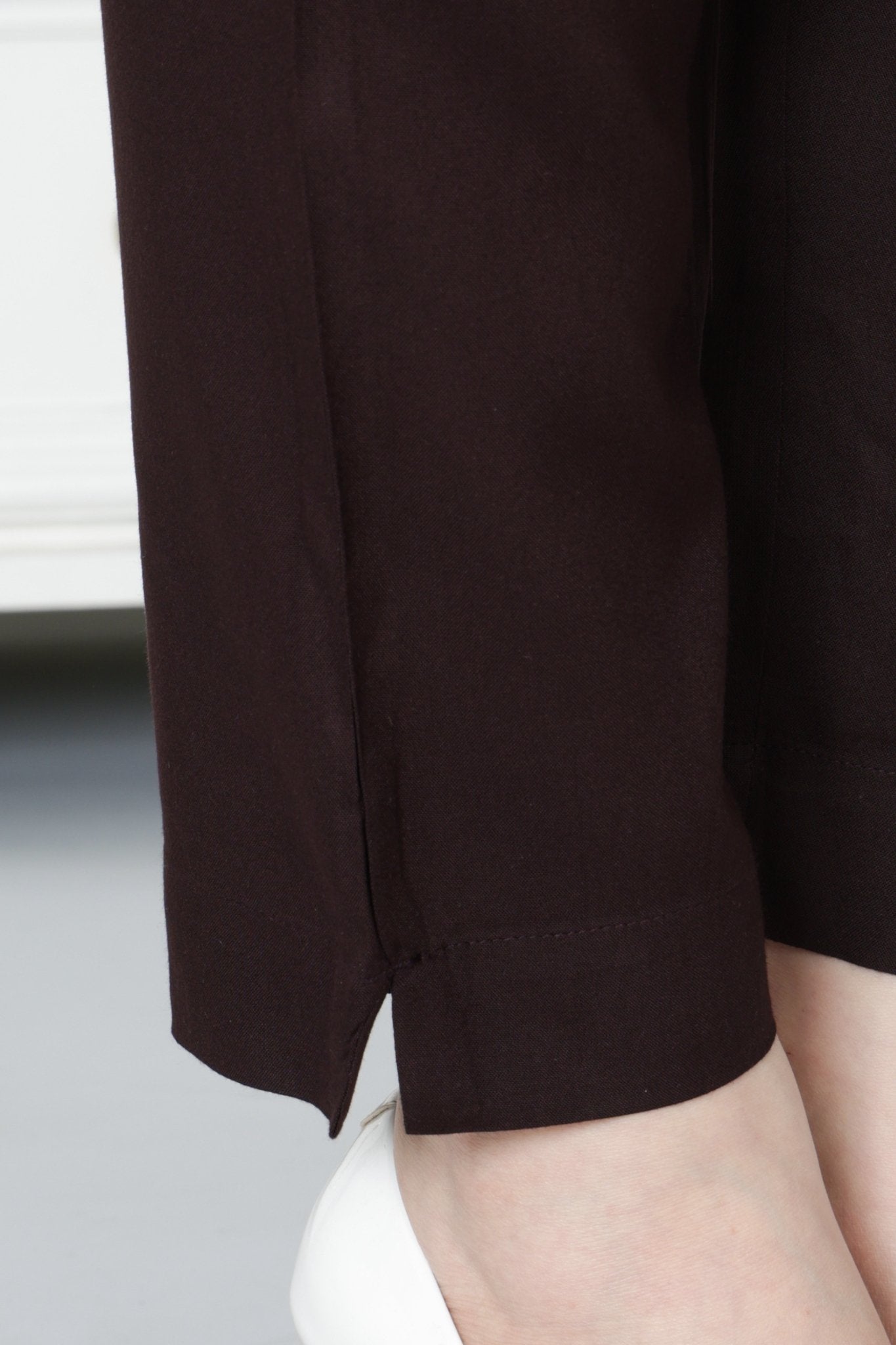 Dark chocolate rayon pant [ 100% Rayon, Liva Certified ] - Rayon pants