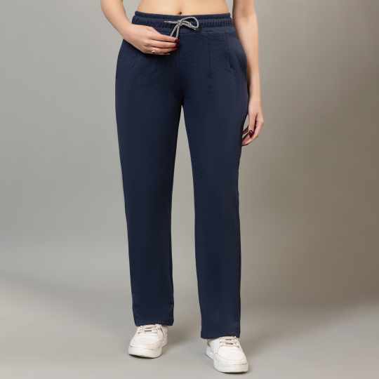 Denim winter warm straight fit pants - Winter straight pant