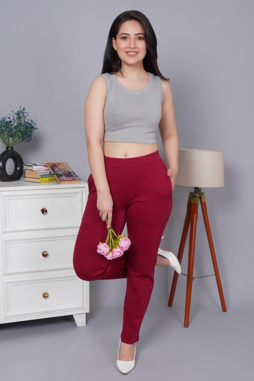 Elephant Grey Rib Crop Vest [ 100% USA HQ Cotton, 280 GSM non transparent fabric ] - Rib crop vest