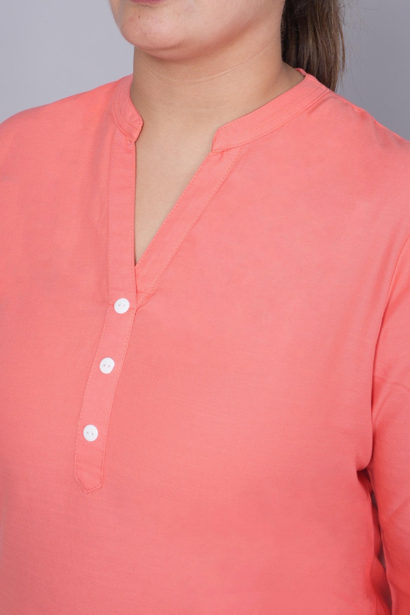 Gajri 100% Cotton Short Kurti - Short kurta