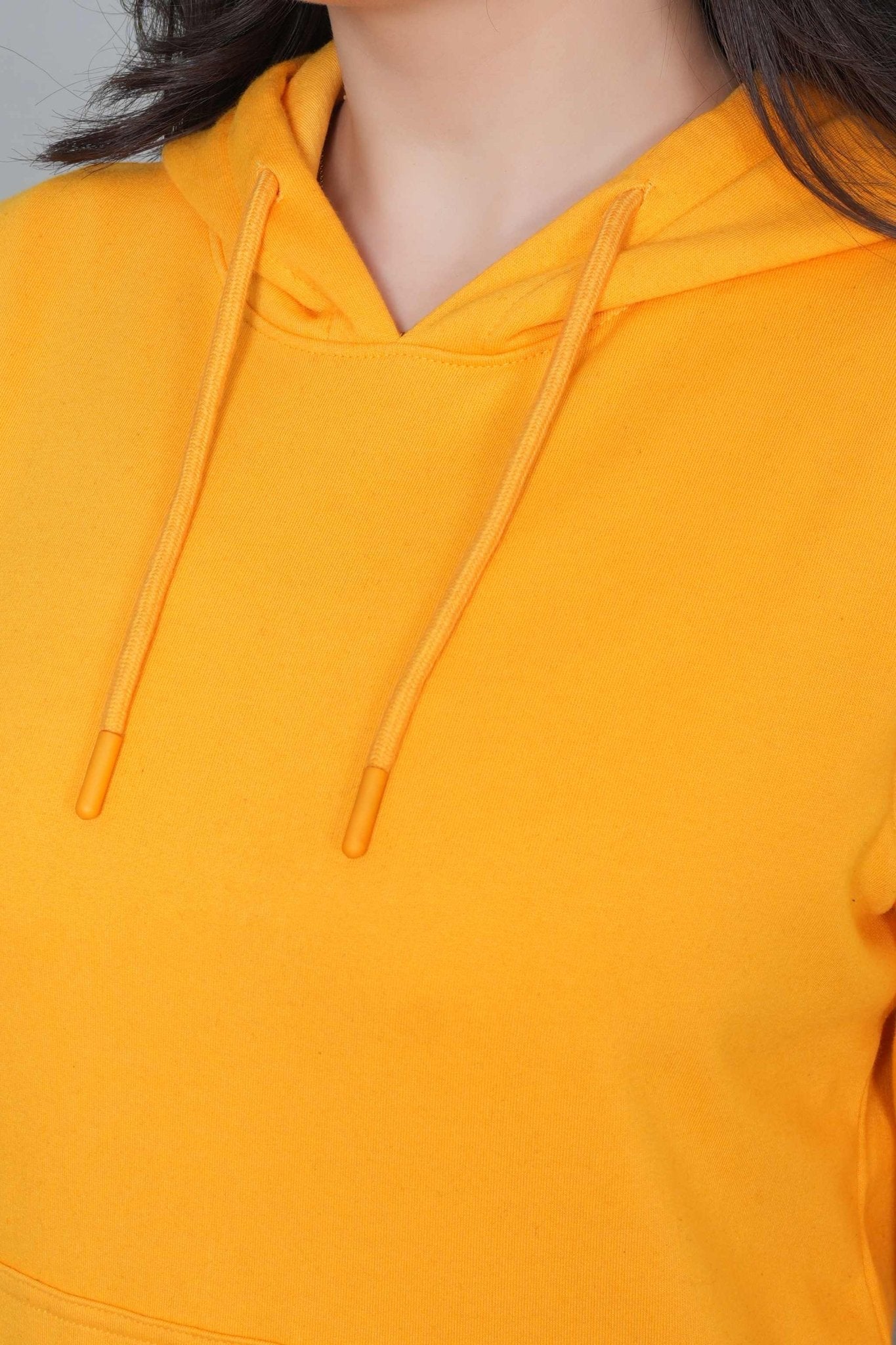 Gold winter warm hoodies without zip with ultimate comfort - Winter hoodies