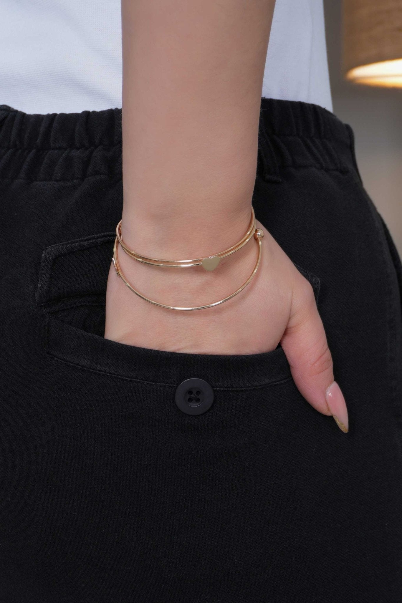 Grey denim straight pant - Denim straight Pants