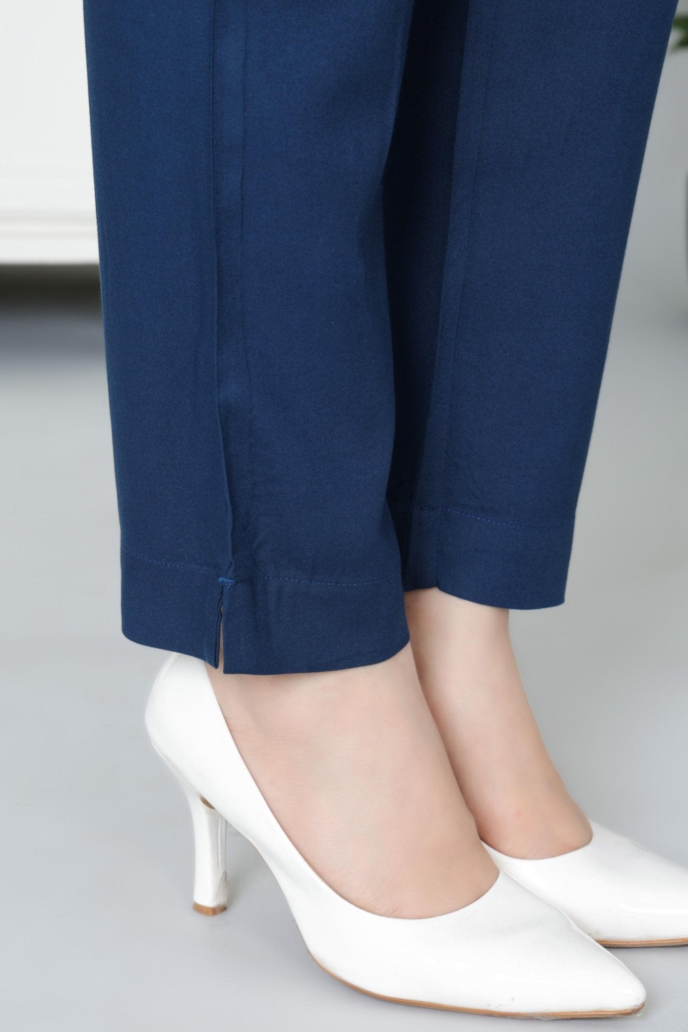 Indigo blue rayon pant [ 100% Rayon, Liva Certified ] - Rayon pants