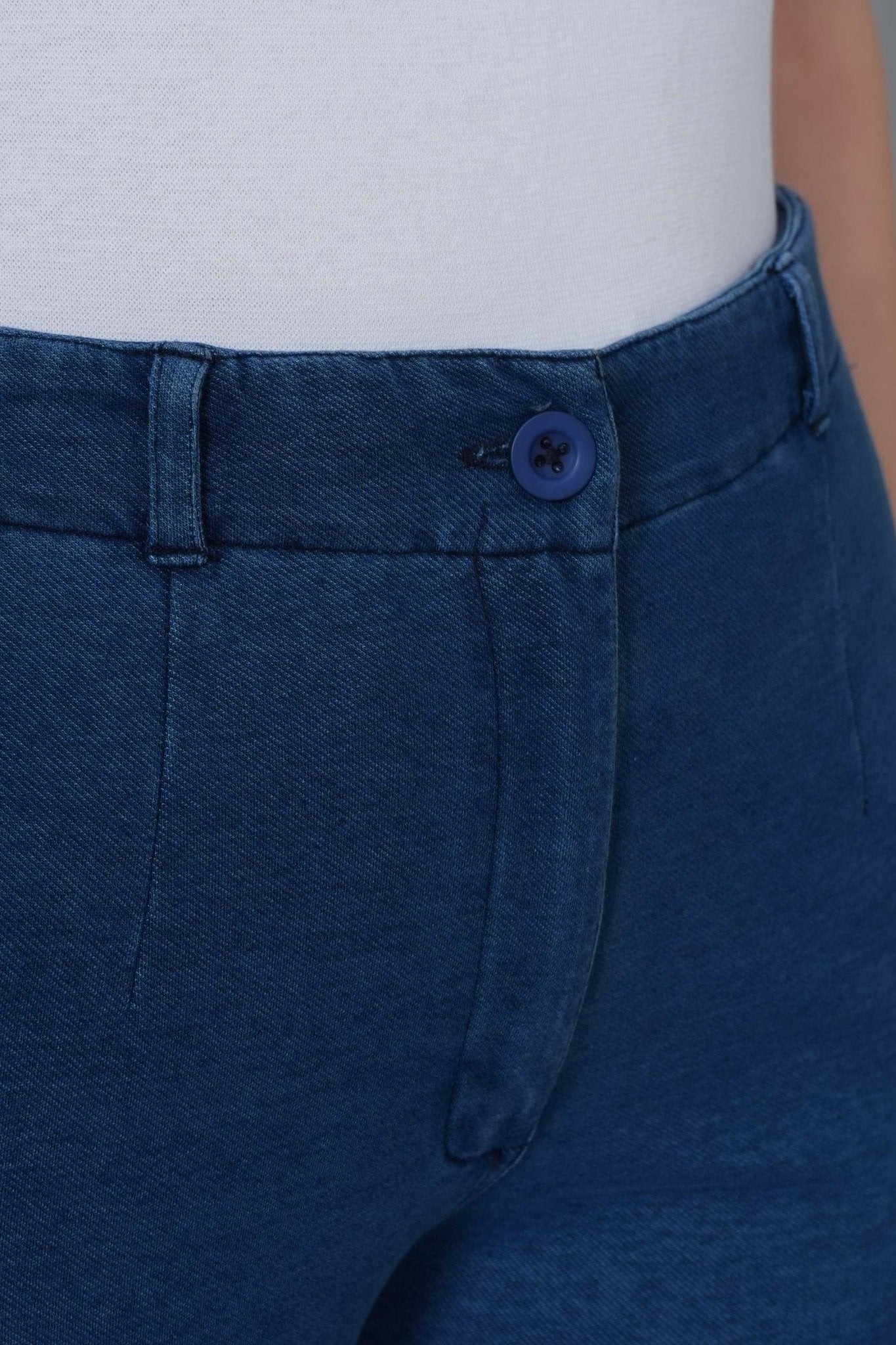 Light blue denim bootcut flare pant - Denim bootcut flare pants