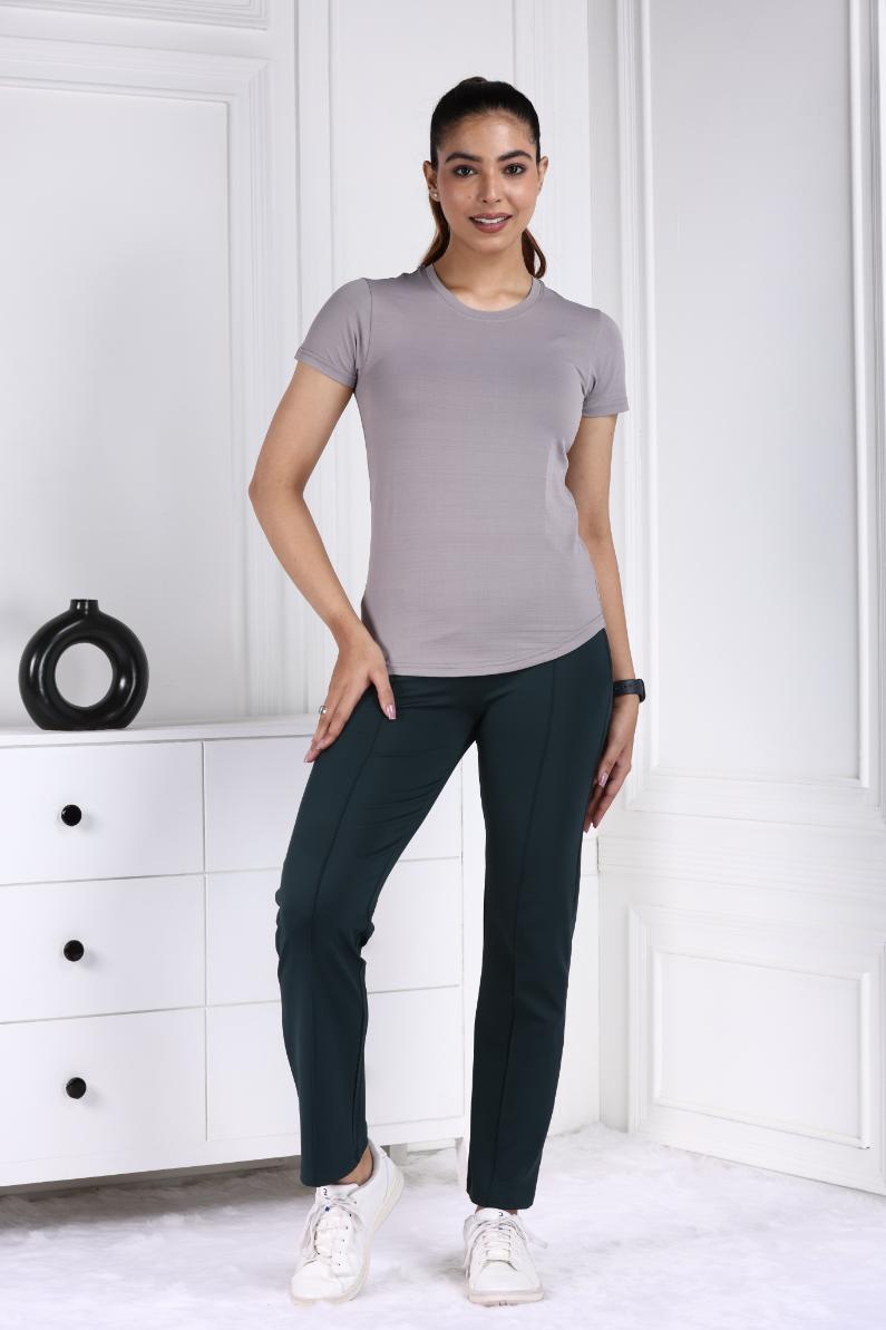 Light Grey Active T Shirt - Active t shirt