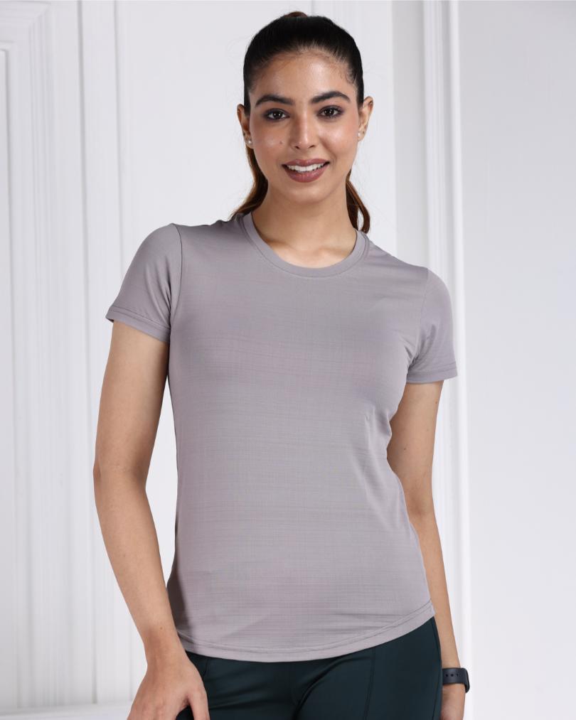 Light Grey Active T Shirt - Active t shirt