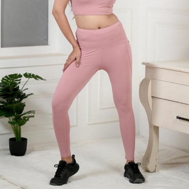 Light Pink Active Tight - Active leggings pants