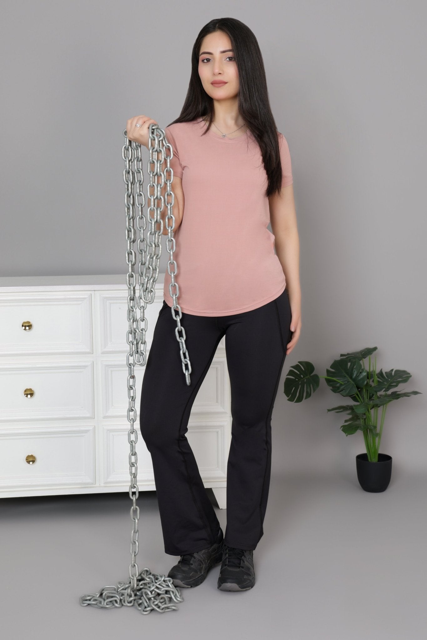 Misty Rose Active T Shirt - Active t shirt