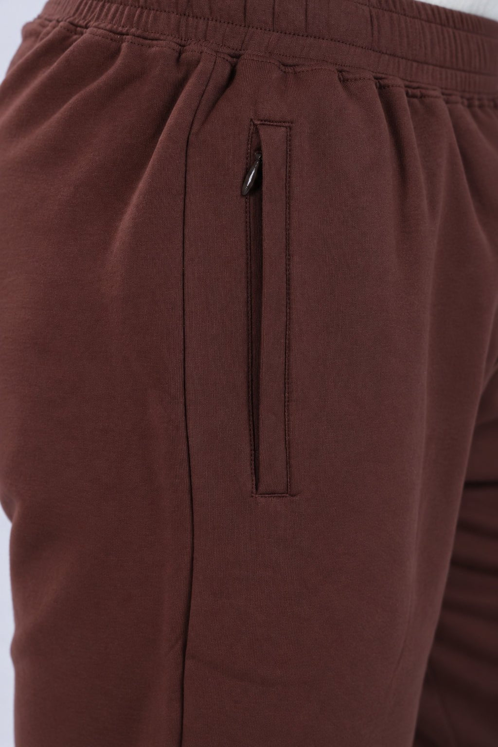Mocha all day shorts with extra comfort. [100% Cotton Lycra] -All day home shorts