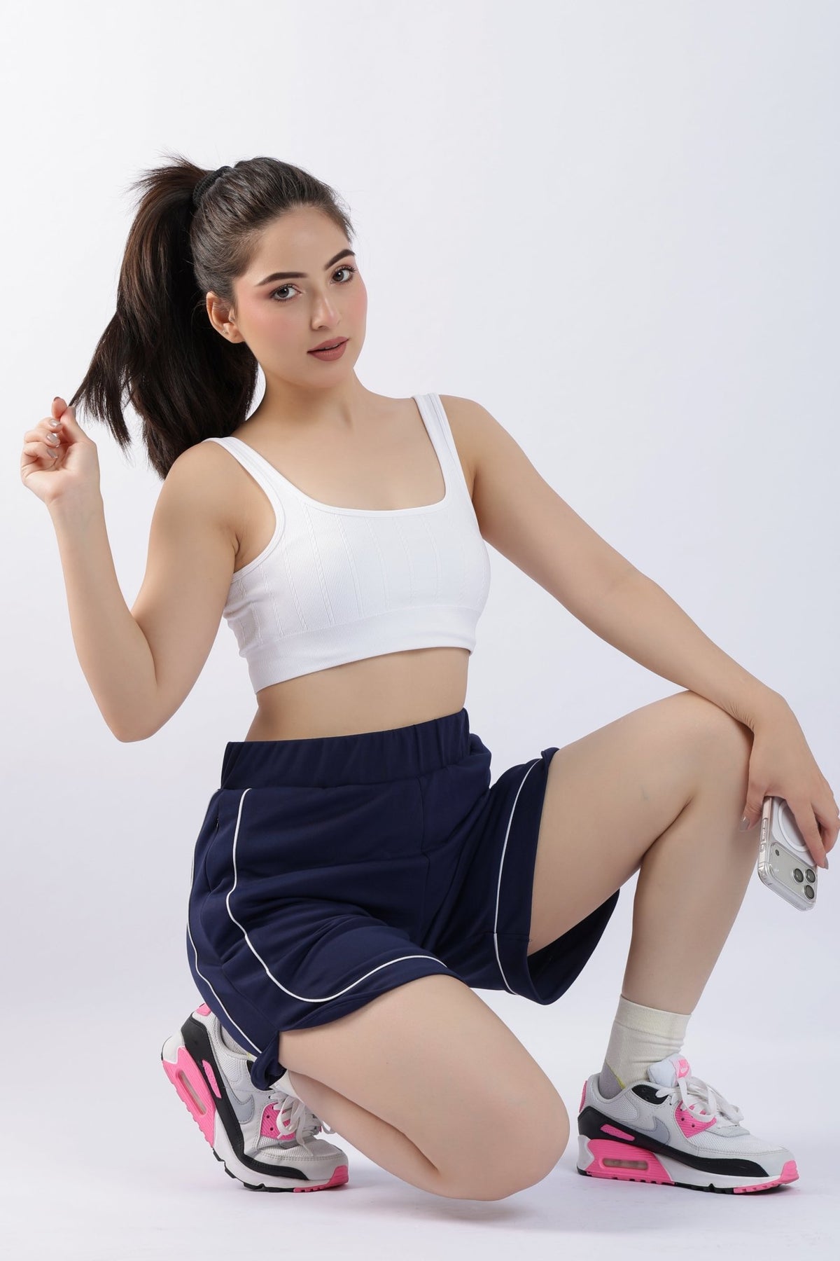 Navy active everyday shorts -Active everyday shorts