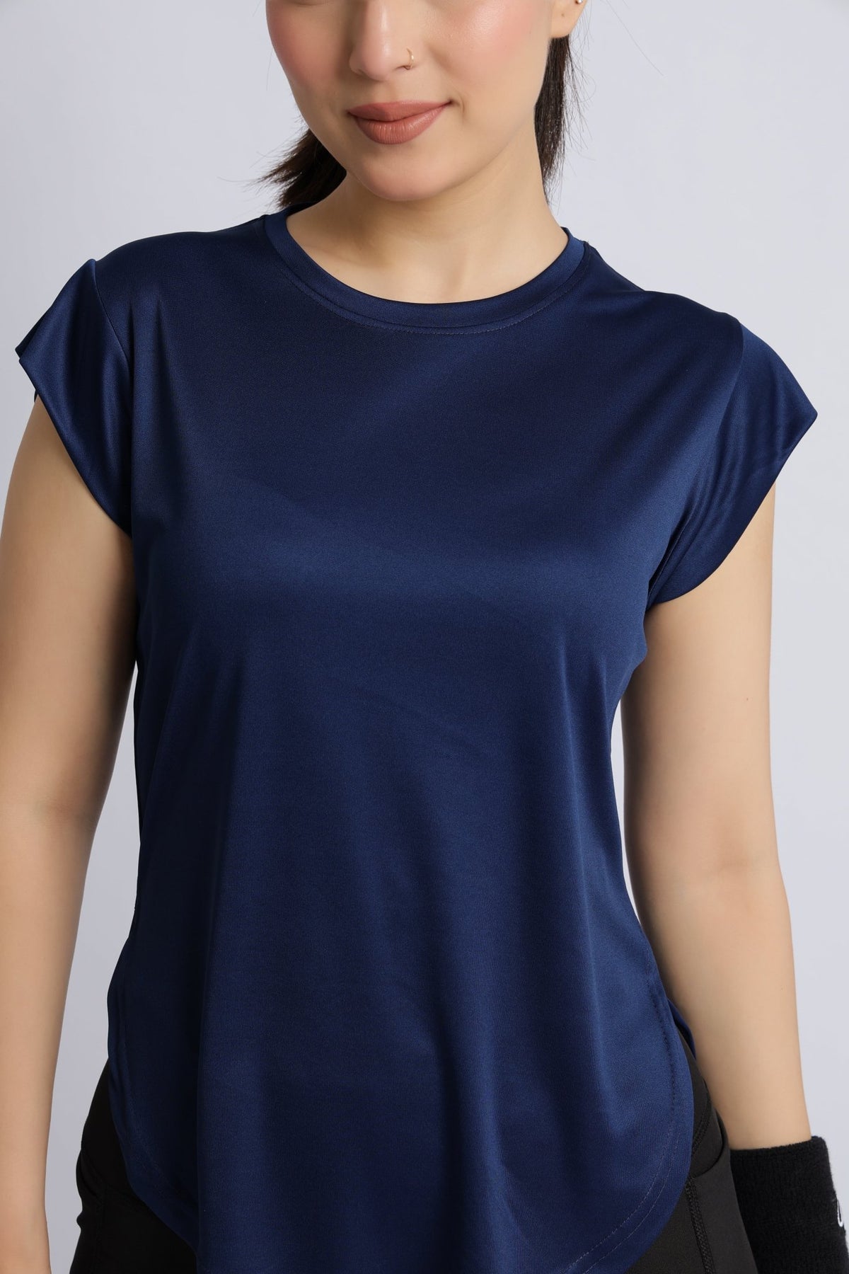 Navy active style tshirt -Active style tshirt