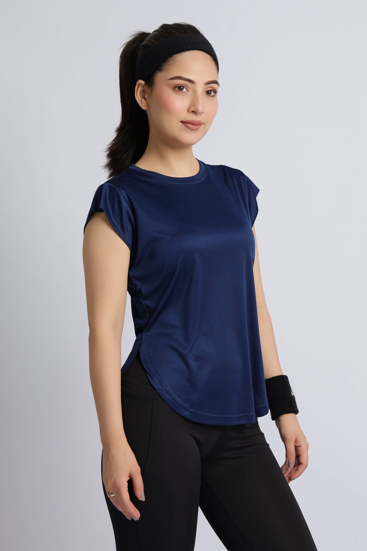 Navy active style tshirt -Active style tshirt