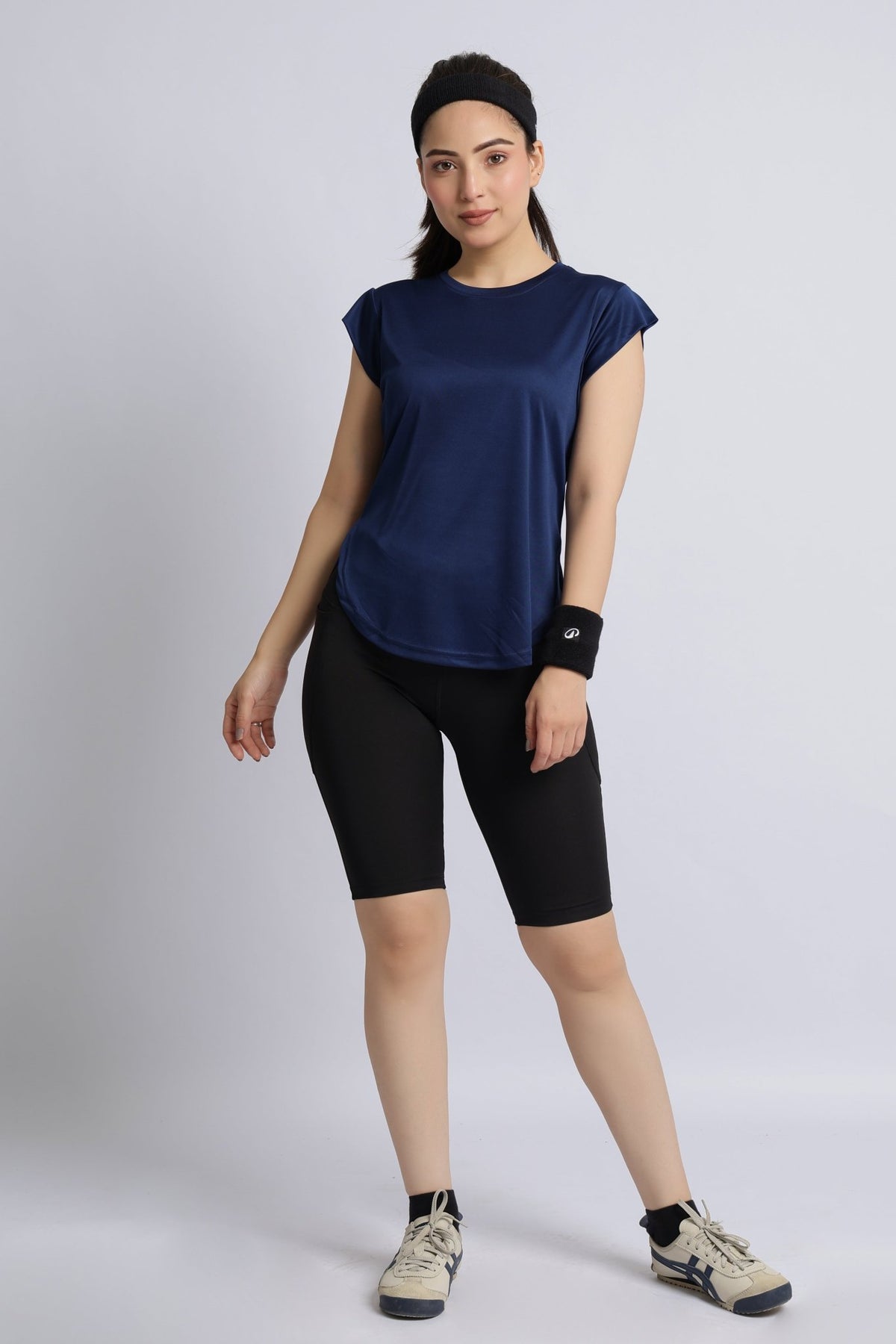 Navy active style tshirt -Active style tshirt