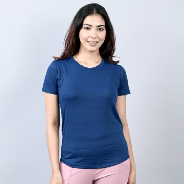 Navy Active T Shirt - Active t shirt