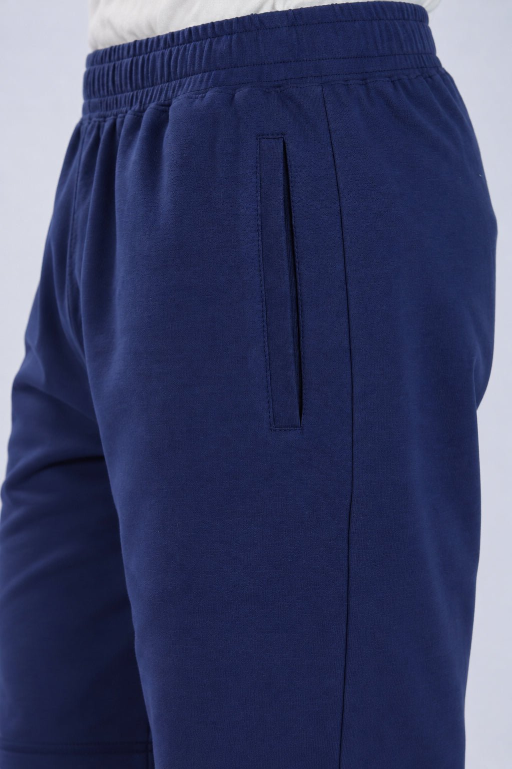 Navy all day bottom with extra comfort. [100% Cotton Lycra] -