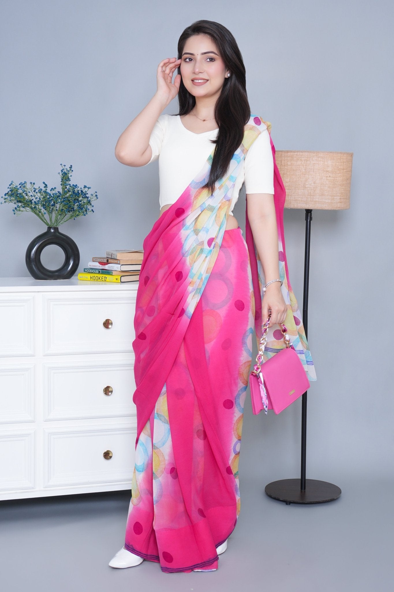 Off White Rib Blouse [ 100% USA HQ Cotton, 280 GSM non transparent fabric ] - Rib blouse
