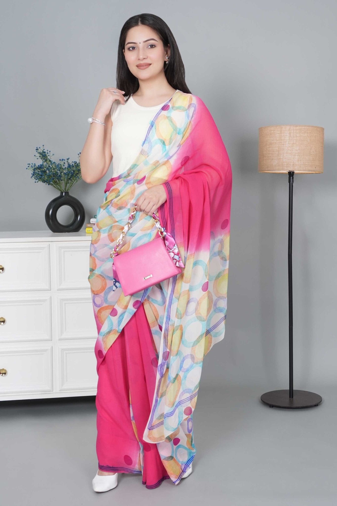 Off white Rib Crop Blouse [ 100% USA HQ Cotton, 280 GSM non transparent fabric ] - Rib crop blouse