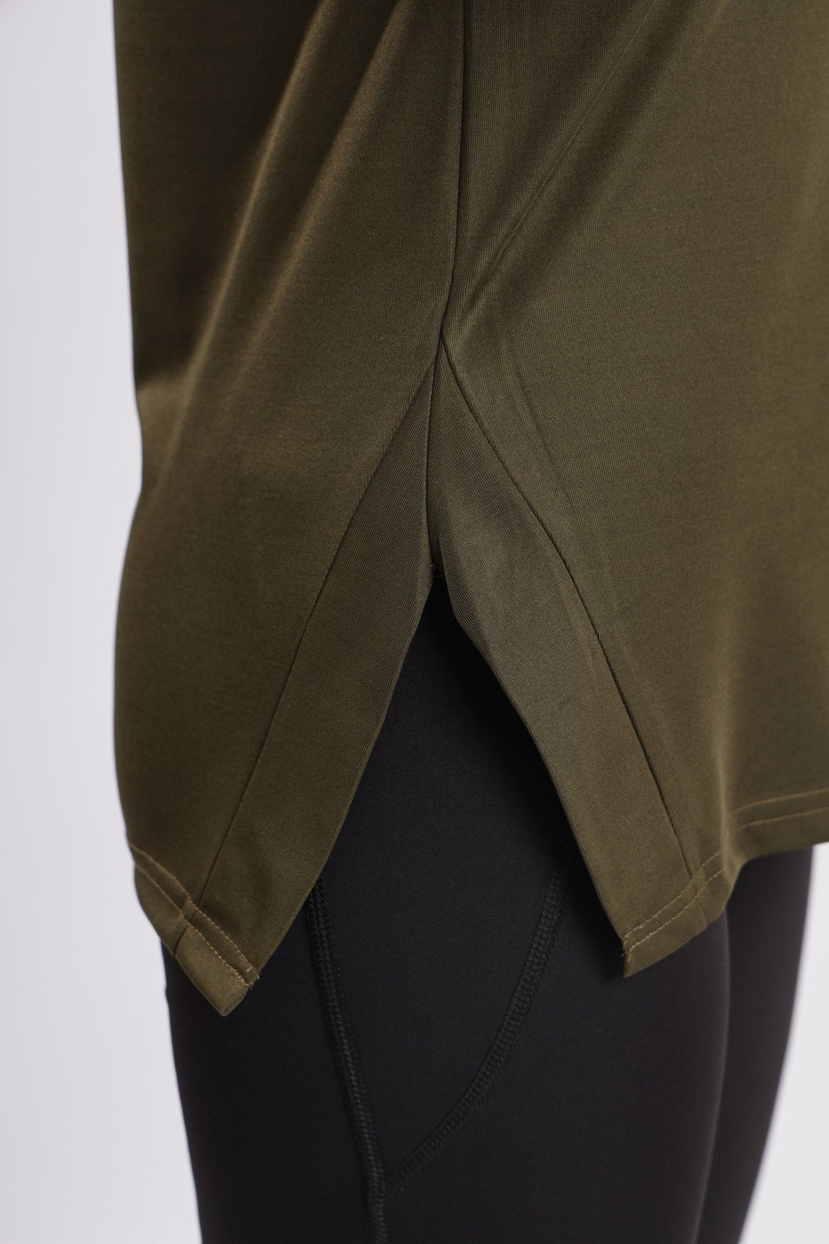 Olive active regular tshirt -Active regular tshirt